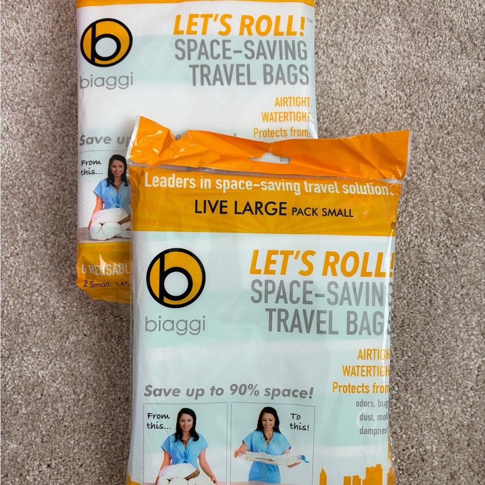 Let's Roll! Space-Saving Travel Bags